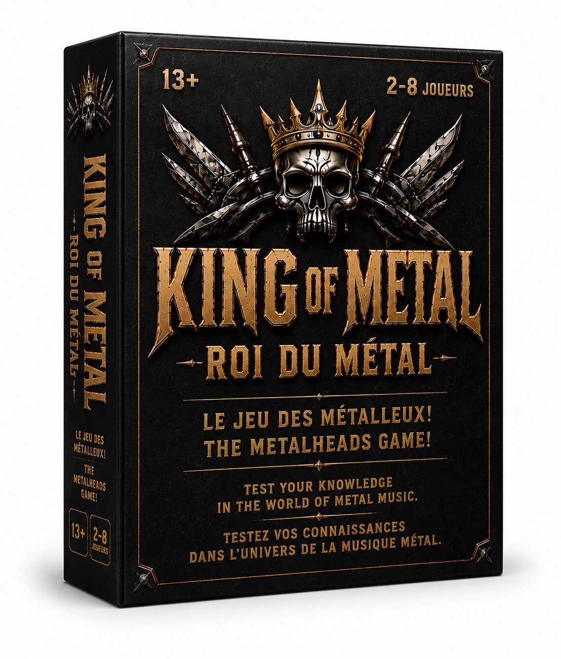Boîte du jeu King of Metal