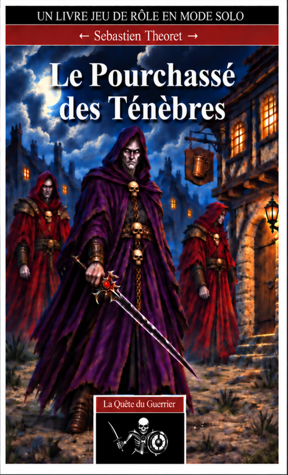 Couverture de Le Pourchassé des Ténèbres